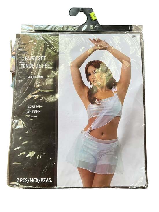 Unknown Other - Fairy Set Costume Adult S/M 2-Piece Iridescent Outfit
